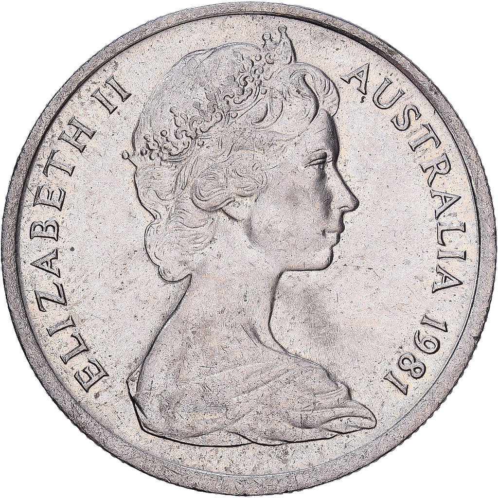 Austrália, 5 Cents, 1981, Royal Australian Mint, Cupronickel, EF(40-45)
