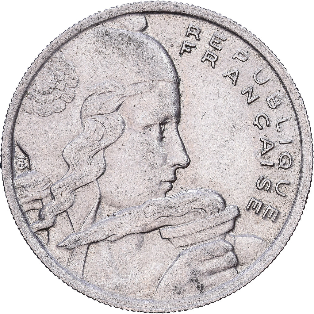 Frankrijk, 100 Francs, 1956, Beaumont - Le Roger, Cupronickel, FR+