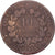 Frankreich, 10 Centimes, 1891, Paris, Bronze, SGE