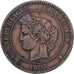 Frankreich, 10 Centimes, 1897, Paris, Bronze, SGE+
