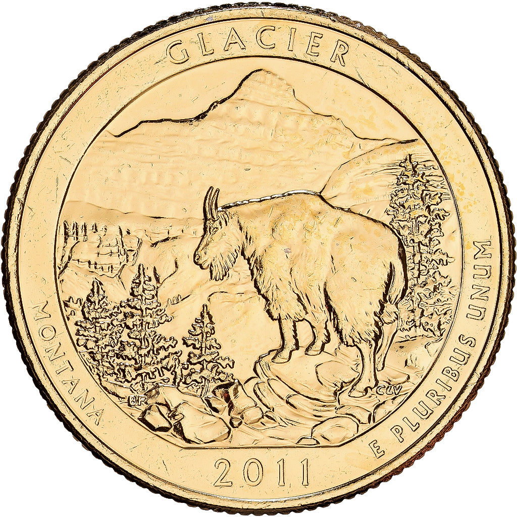 United States, Quarter, OLYMPIC NATIONAL PARK, America The Beautiful, 2011