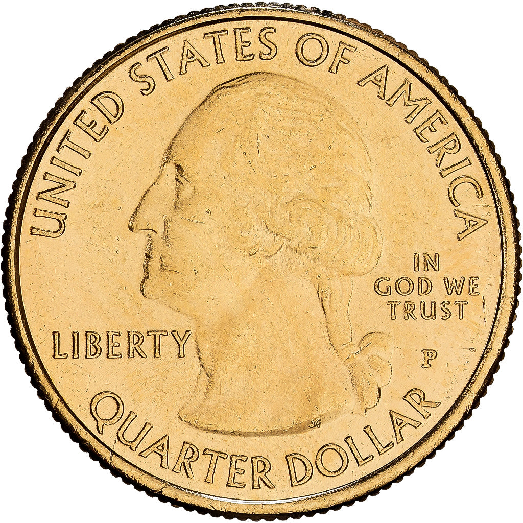 United States, Quarter, Vicksburg, America The Beautiful, 2011, Philadelphia