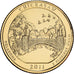 United States, Quarter, Chickasaw, America The Beautiful, 2011, Philadelphia