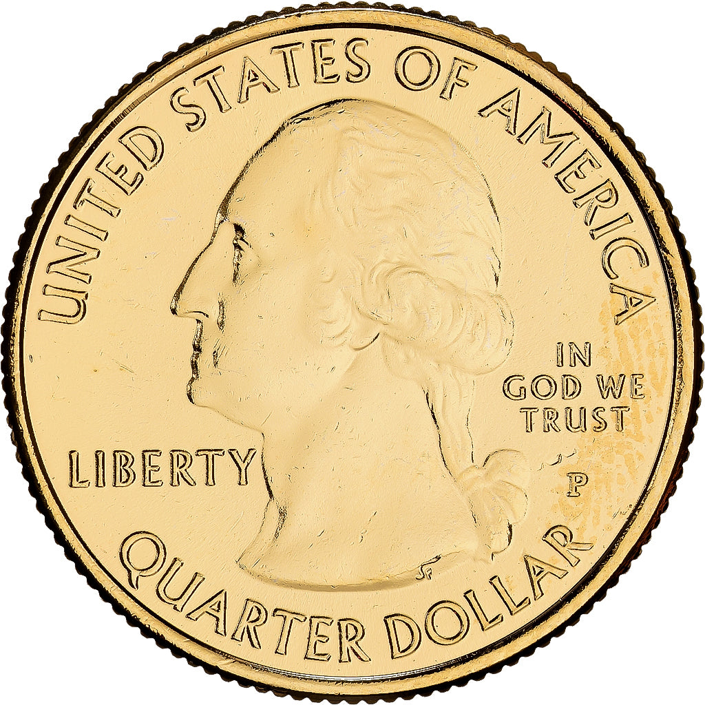 United States, Quarter, Chickasaw, America The Beautiful, 2011, Philadelphia