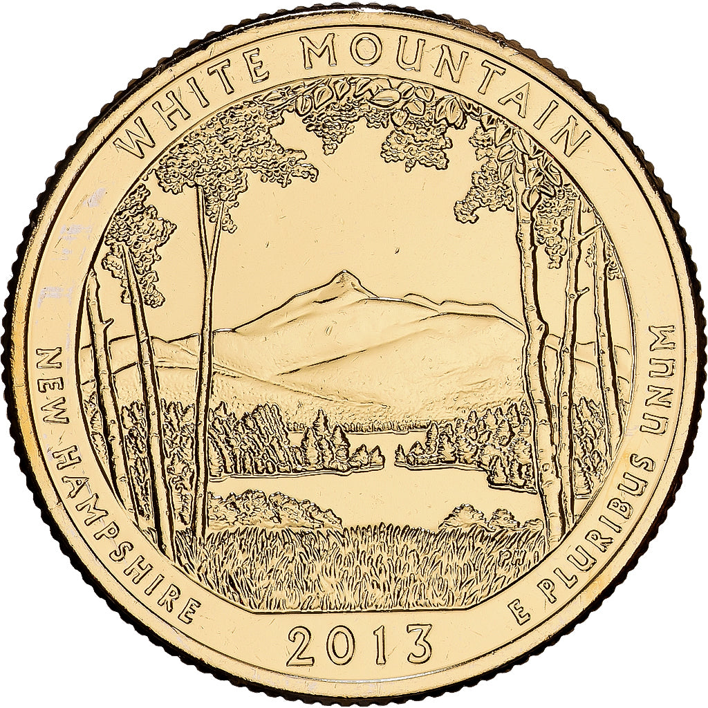 États-Unis, Quarter, Washington Quarter, America The Beautiful, 2013, Denver