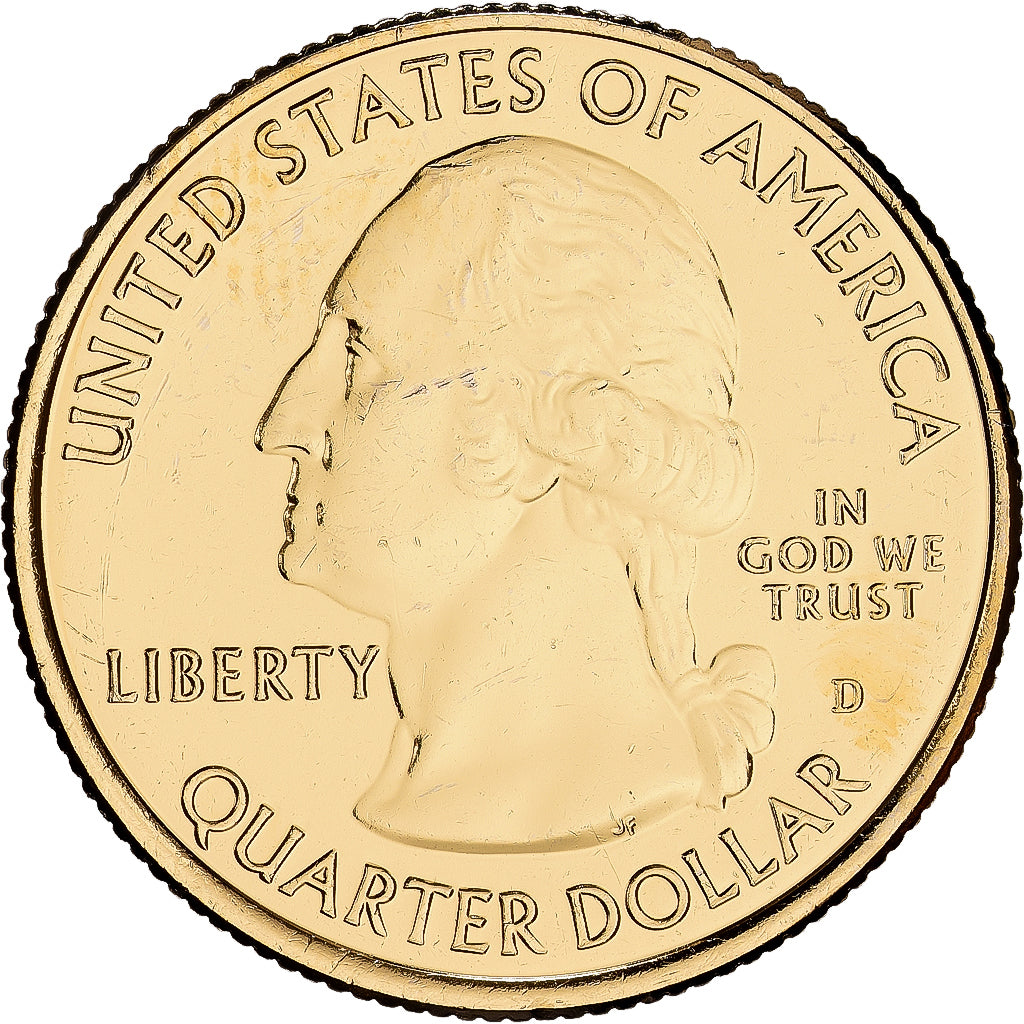 États-Unis, Quarter, Washington Quarter, America The Beautiful, 2013, Denver