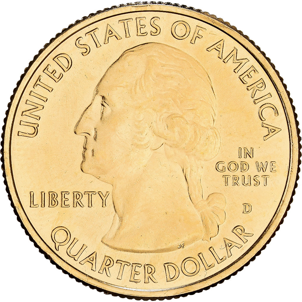 États-Unis, Quarter, Washington Quarter, America The Beautiful, 2013, Denver