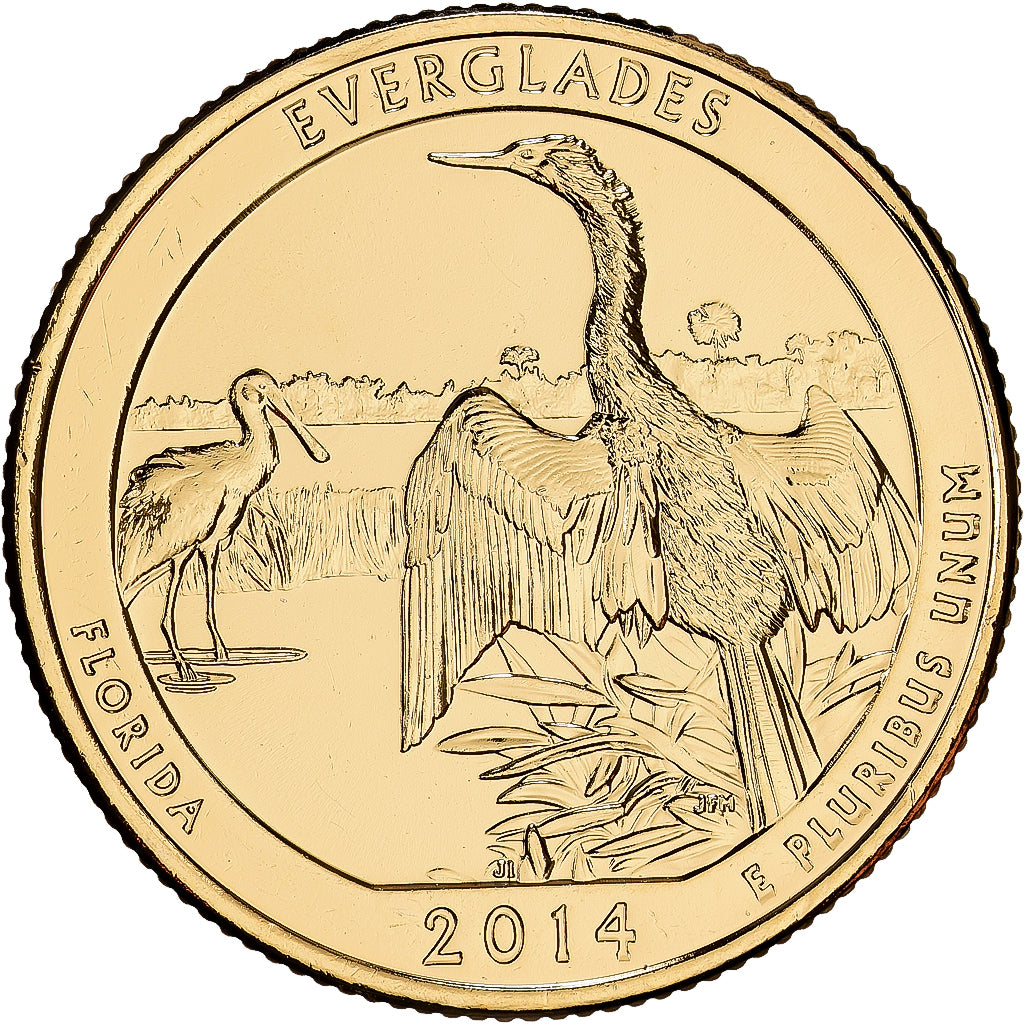 United States, Quarter, Washington Quarter, America The Beautiful, 2014