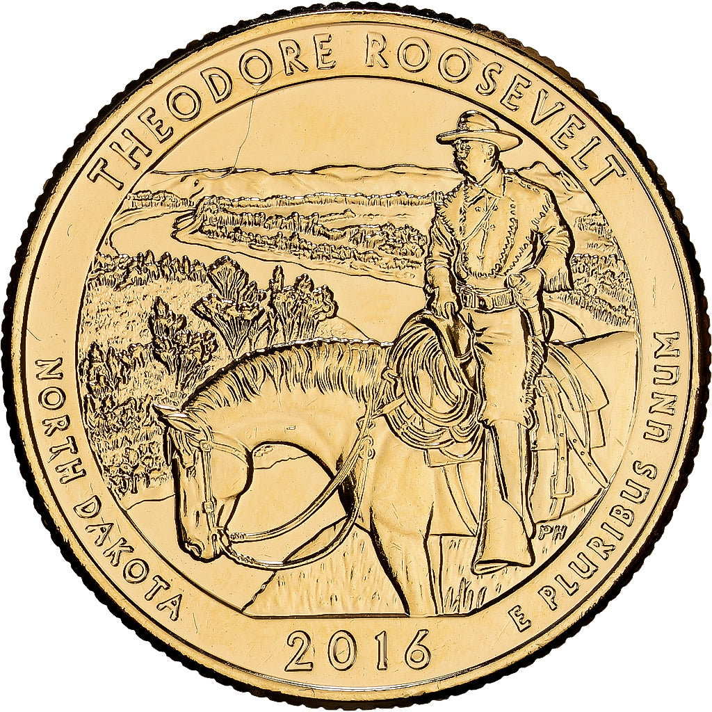 Vereinigte Staaten, Quarter, Washington Quarter, America The Beautiful, 2016