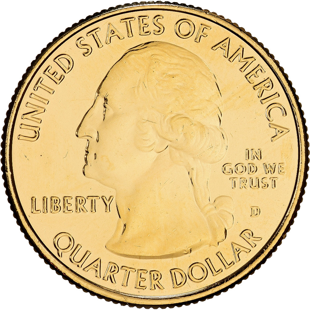 United States, Quarter, Washington Quarter, America The Beautiful, 2017, Denver