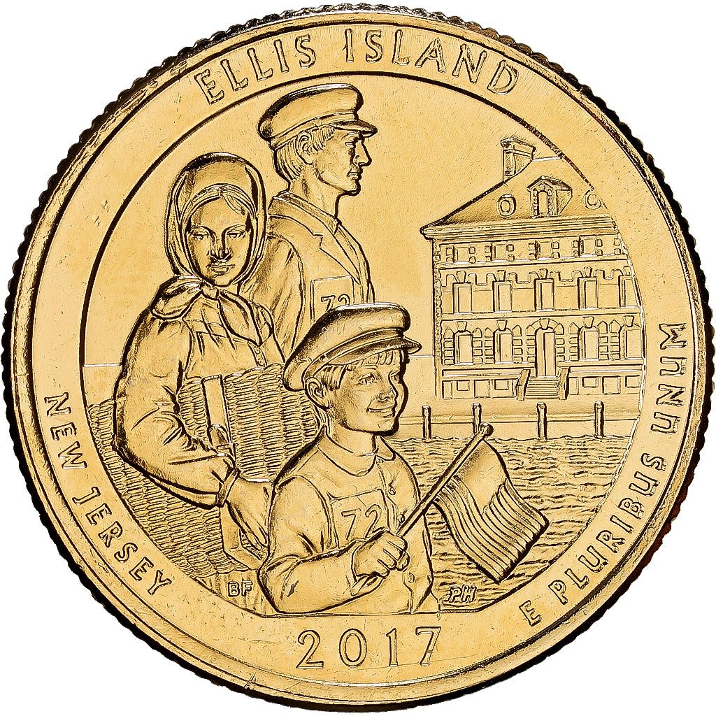 United States, Quarter, Washington Quarter, America The Beautiful, 2017