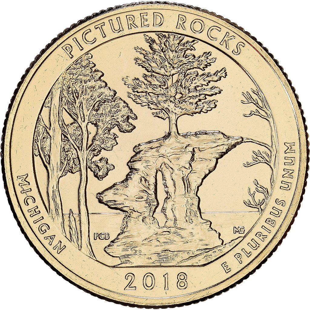 United States, Quarter, Washington Quarter, America The Beautiful, 2018, Denver