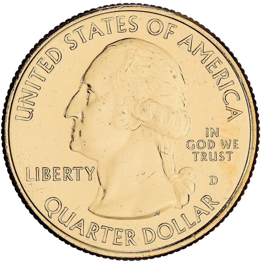 United States, Quarter, Washington Quarter, America The Beautiful, 2018, Denver