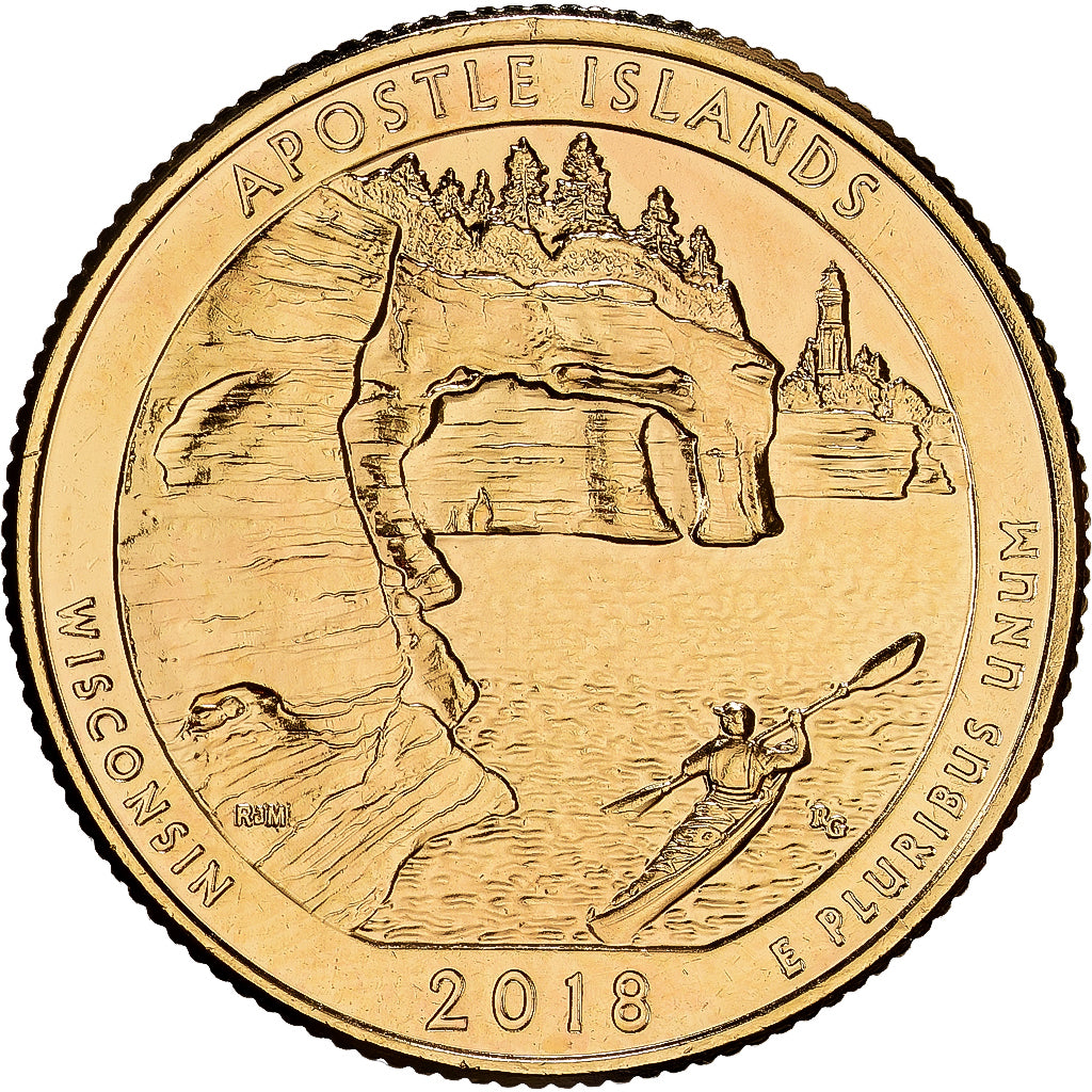 United States, Quarter, Washington Quarter, America The Beautiful, 2018, Denver