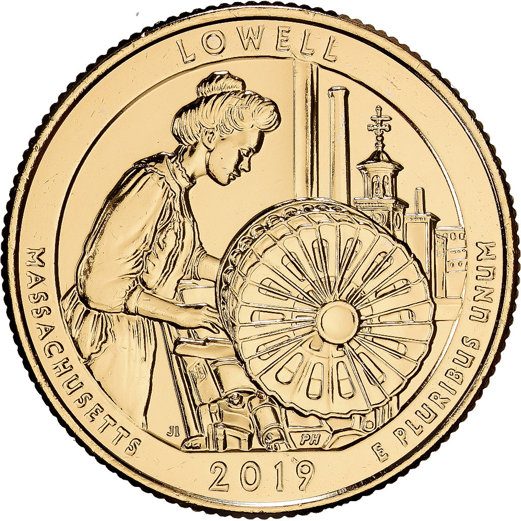 United States, Quarter, Washington Quarter, America The Beautiful, 2019, Denver