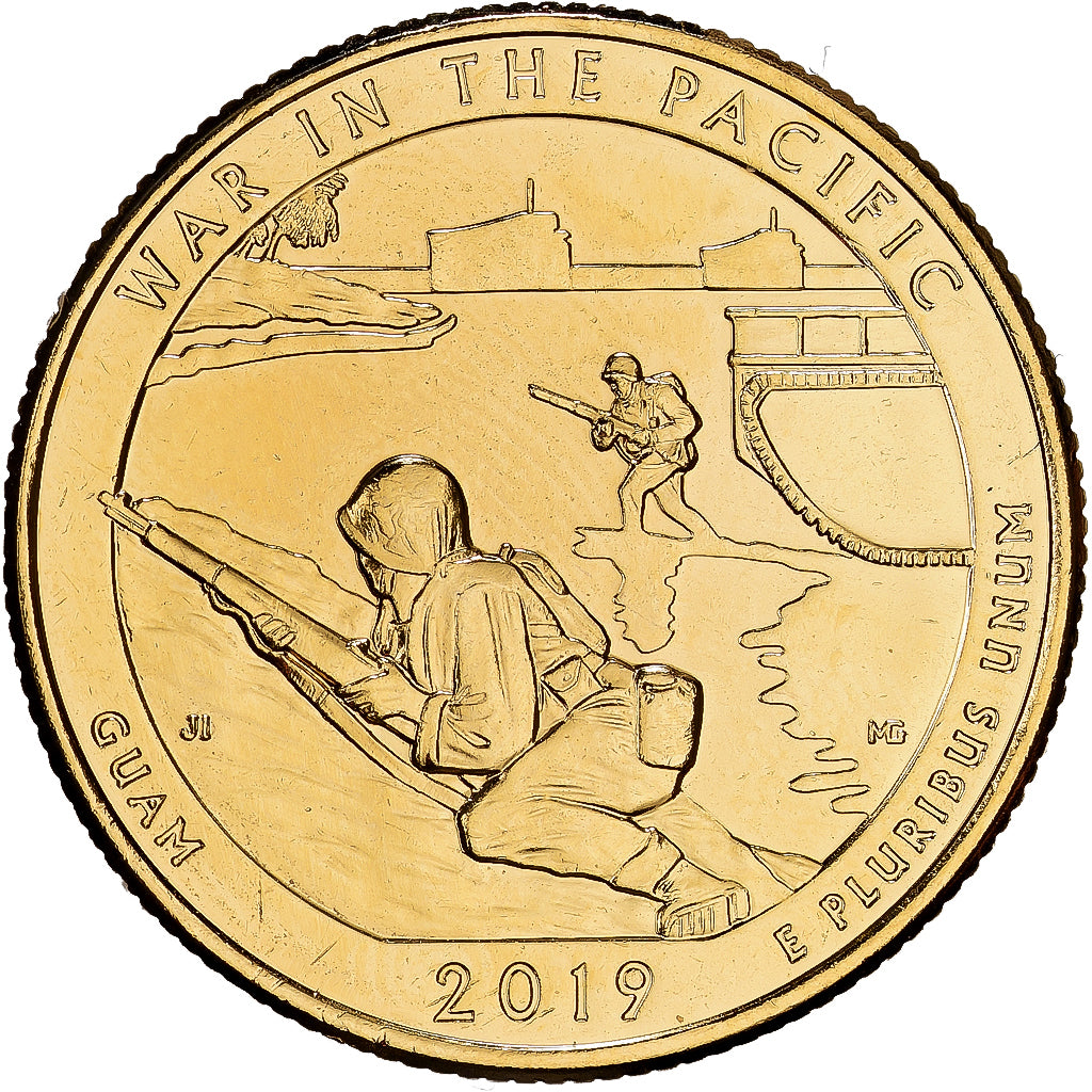 United States, Quarter, Washington Quarter, America The Beautiful, 2019