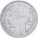 Frankrijk, 2 Francs, Morlon, 1958, Paris, Aluminium, ZF