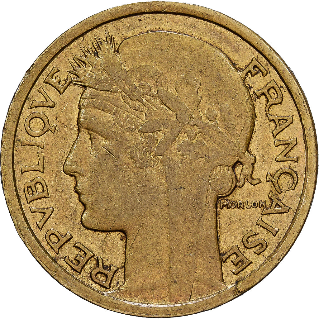 Frankrijk, 50 Centimes, Morlon, 1939, Monnaie royale de Belgique