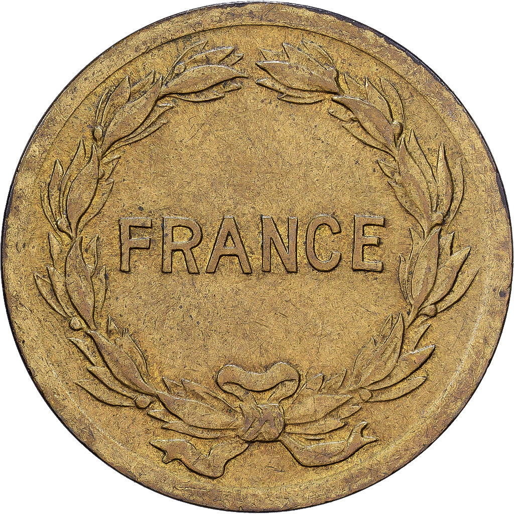 Frankrijk, 2 Francs, 1944, Philadelphia, laiton, ZF