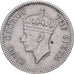 Malaya, George VI, 5 Cents, 1950, British Royal Mint, Cupronickel, S+