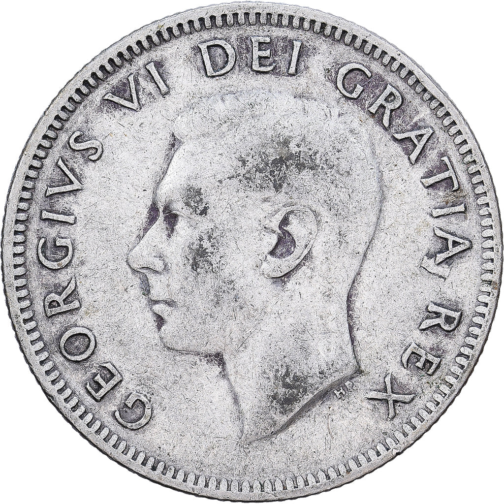 Kanada, George VI, 25 Cents, 1951, Ottawa, Silber, SS