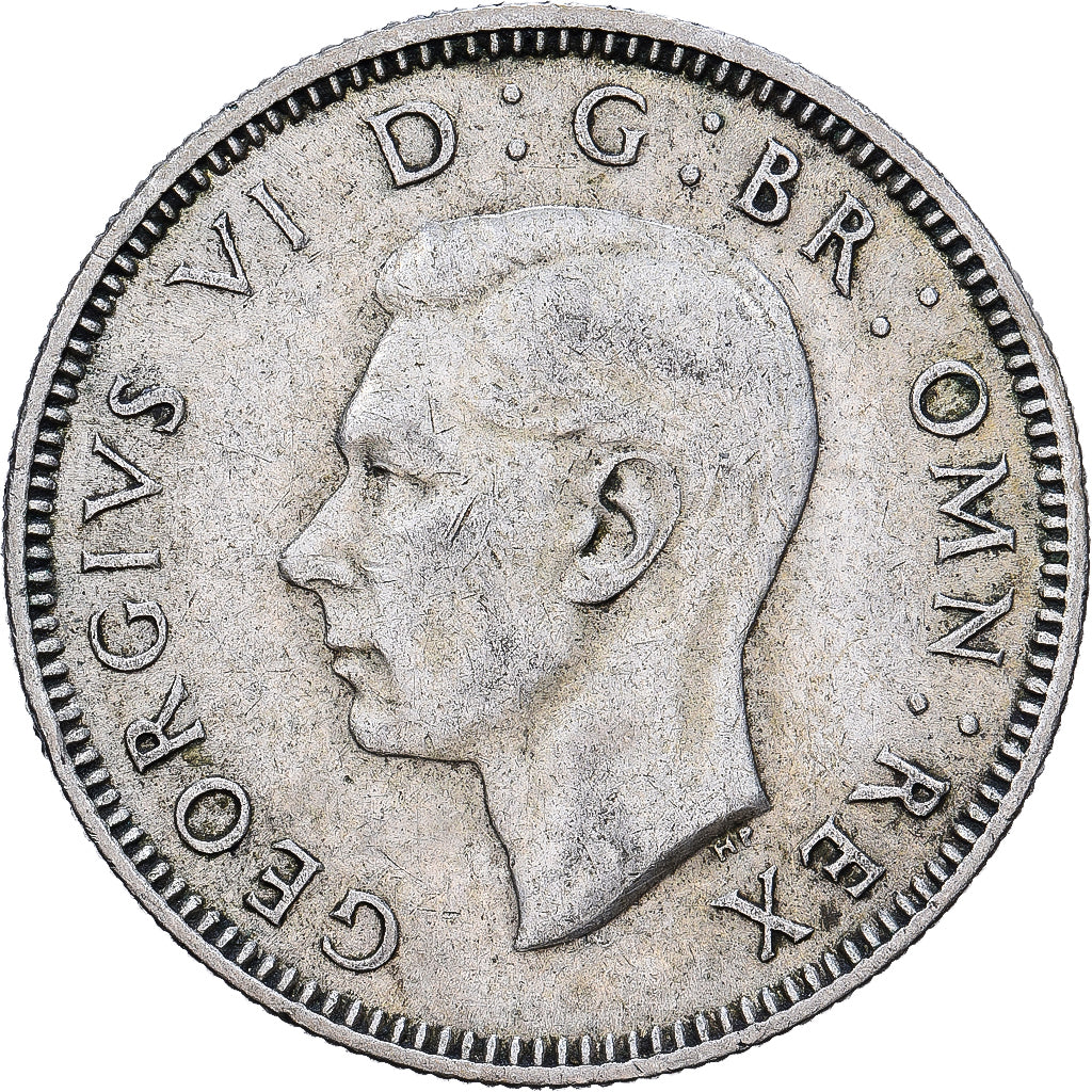 Großbritannien, George VI, 1 Shilling, 1941, British Royal Mint, Silber, S