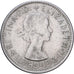 Australien, Elizabeth II, 1 Florin, 1957, Melbourne, Silber, SS