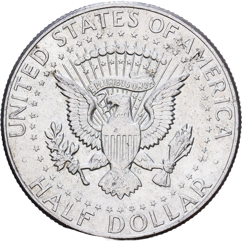 Verenigde Staten, Kennedy, Half Dollar, 1964, Philadelphia, Zilver, FR+