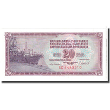 Banknote, Yugoslavia, 20 Dinara, 1981, 1981-11-04, KM:88b, UNC(65-70)