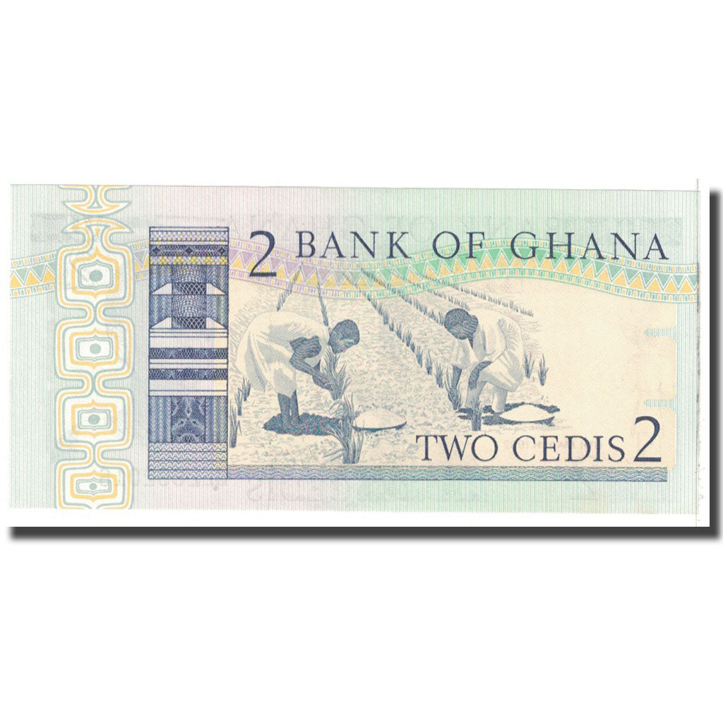 Geldschein, Ghana, 2 Cedis, 1982, 1982-03-06, KM:18d, UNZ