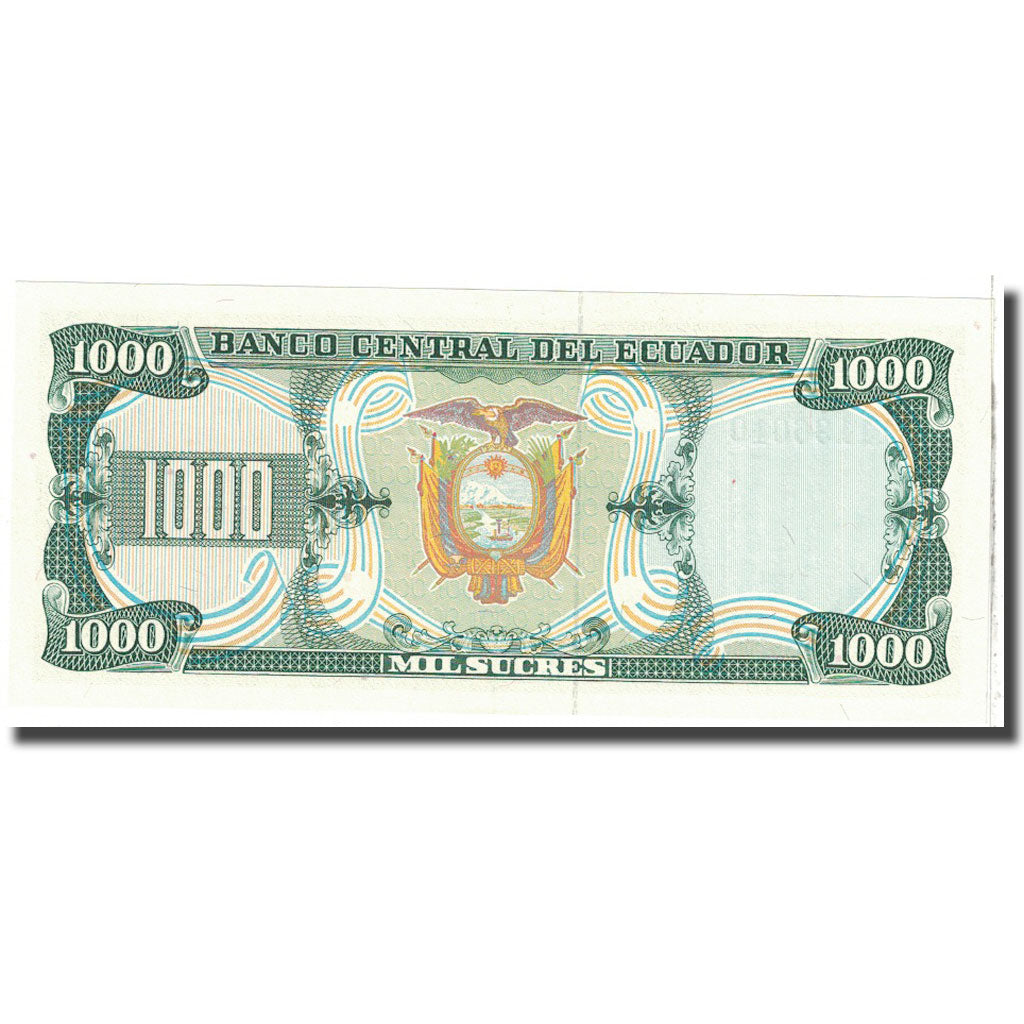 Banconote, Ecuador, 1000 Sucres, 1986, 1986-04-29, KM:125a, FDS
