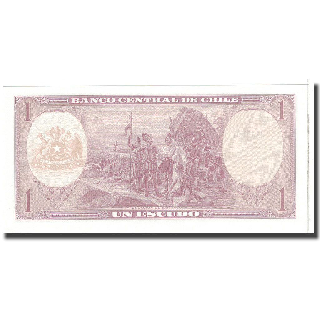Banknote, Chile, 1 Escudo, KM:136, UNC(65-70)