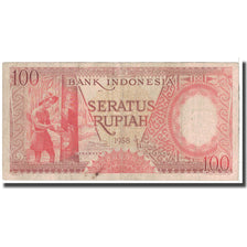 Banconote, Indonesia, 100 Rupiah, 1958, KM:59, MB