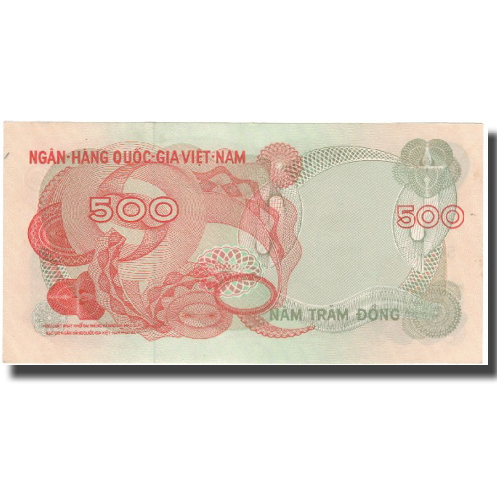 Billet, South Viet Nam, 500 D<ox>ng, KM:28a, SPL