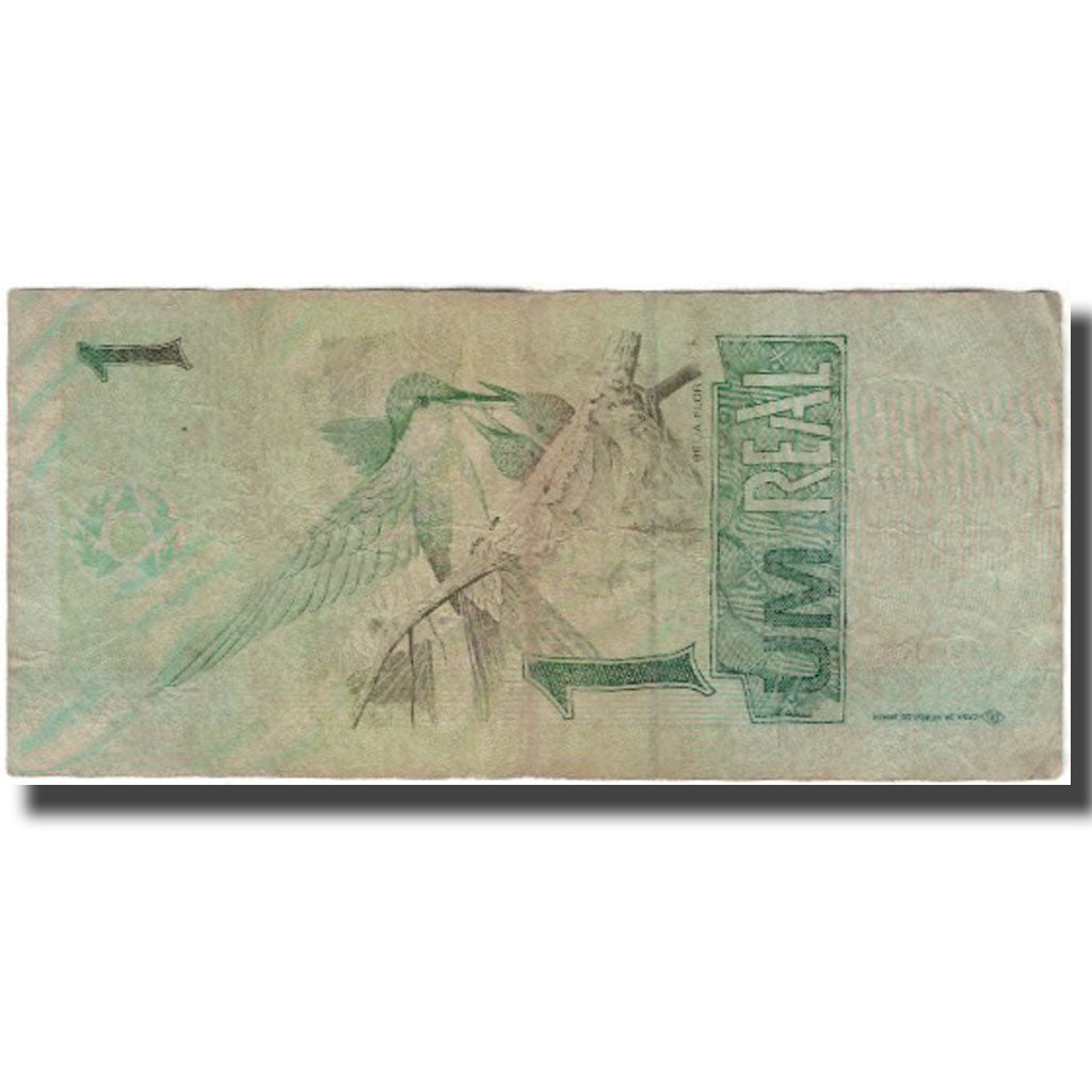Banknote, Brazil, 1 Réal, KM:243Aa, F(12-15)