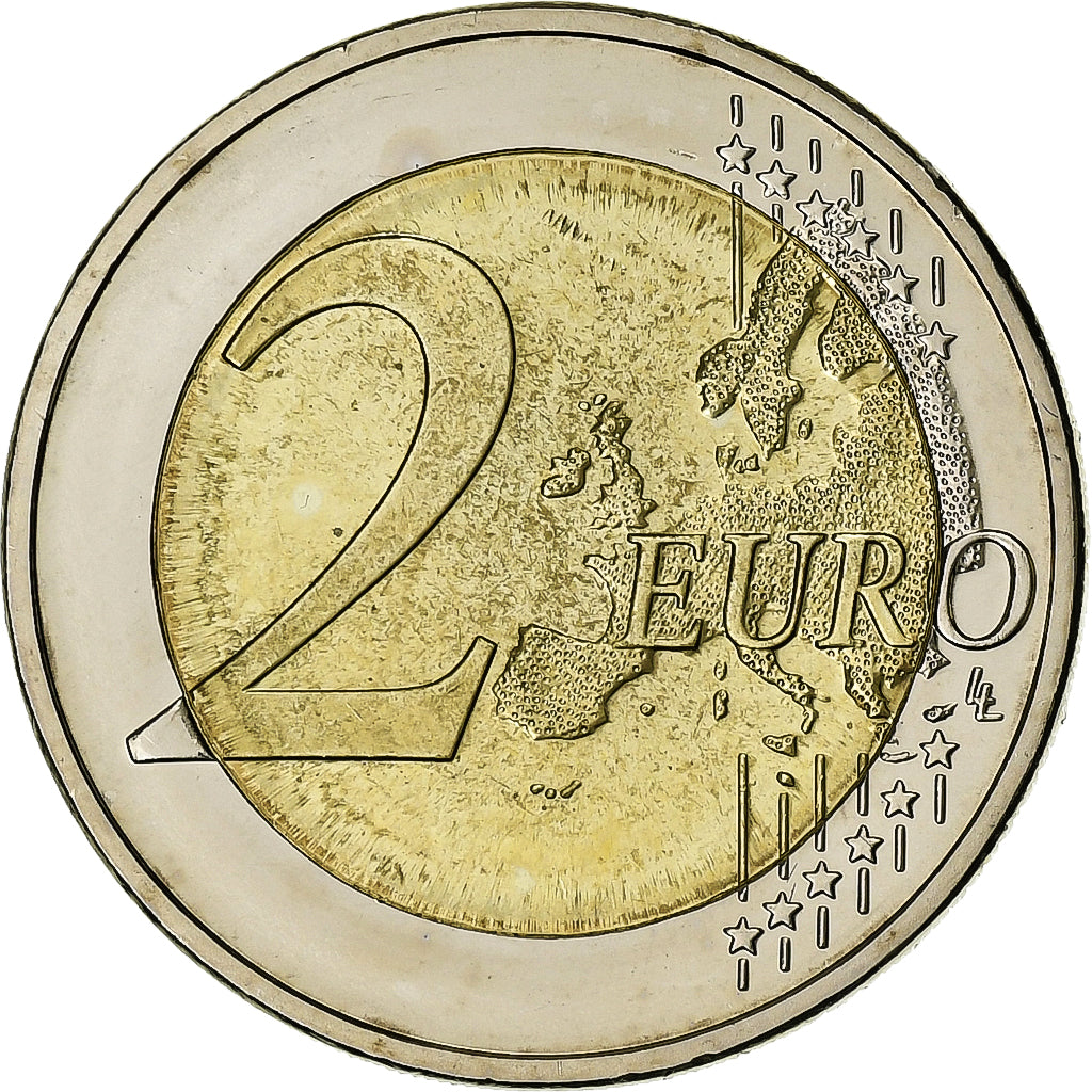 Estónia, 2 Euro, €uro 2002-2012, 2012, MS(64), Bimetálico