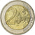 Estónia, 2 Euro, €uro 2002-2012, 2012, MS(64), Bimetálico