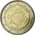 Finlândia, Euro Coinage, 10th Anniversary, 2 Euro, 2012, Vantaa, MS(64)