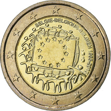 Belgio, 2 Euro, Drapeau européen, 2015, Brussels, SPL+, Bi-metallico