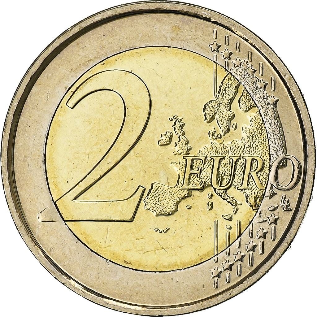Belgio, 2 Euro, Drapeau européen, 2015, Brussels, SPL+, Bi-metallico