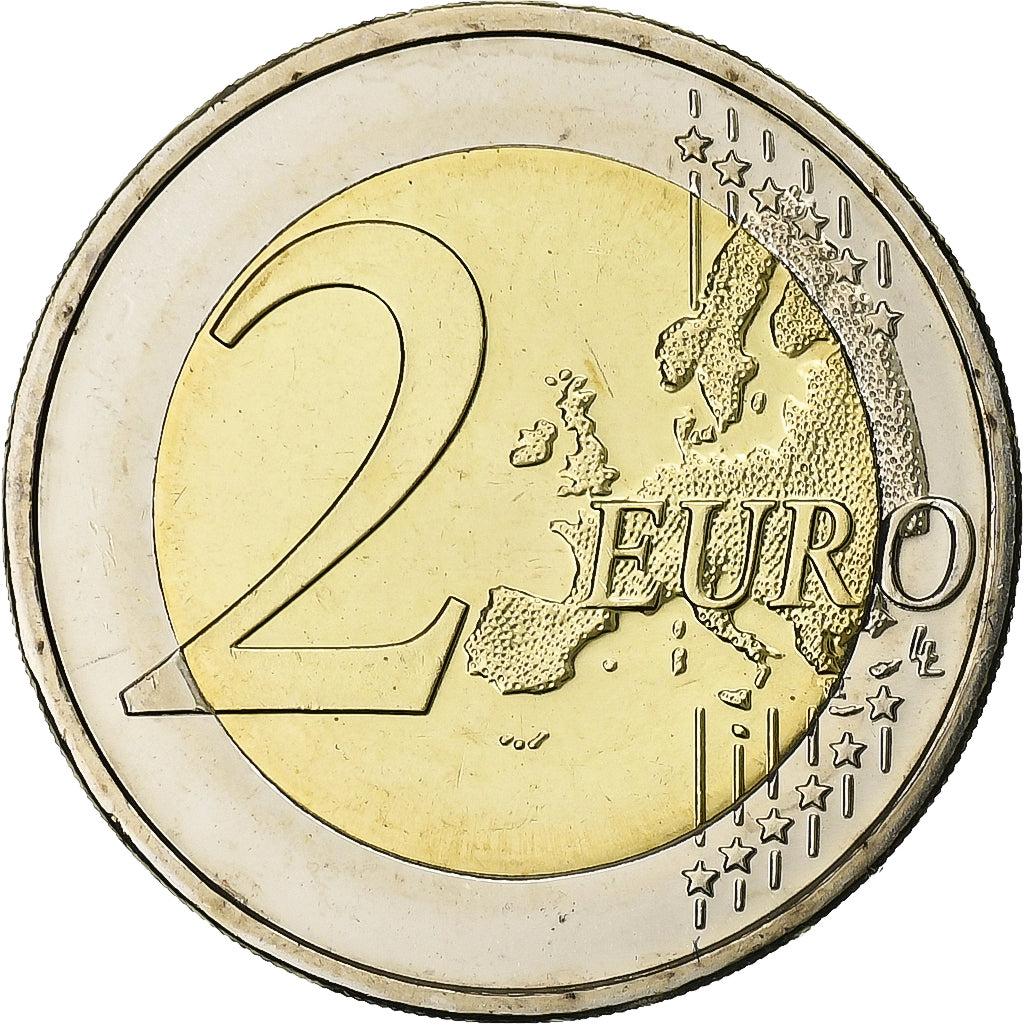 Alemanha, 2 Euro, €uro 2002-2012, 2012, MS(64), Bimetálico