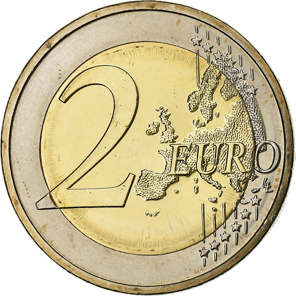Eslovénia, 2 Euro, €uro 2002-2012, 2012, MS(64), Bimetálico
