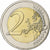 Cypr, 2 Euro, Flag, 2015, MS(64), Bimetaliczny