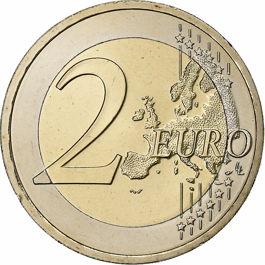 Áustria, 2 Euro, €uro 2002-2012, 2012, MS(64), Bimetálico