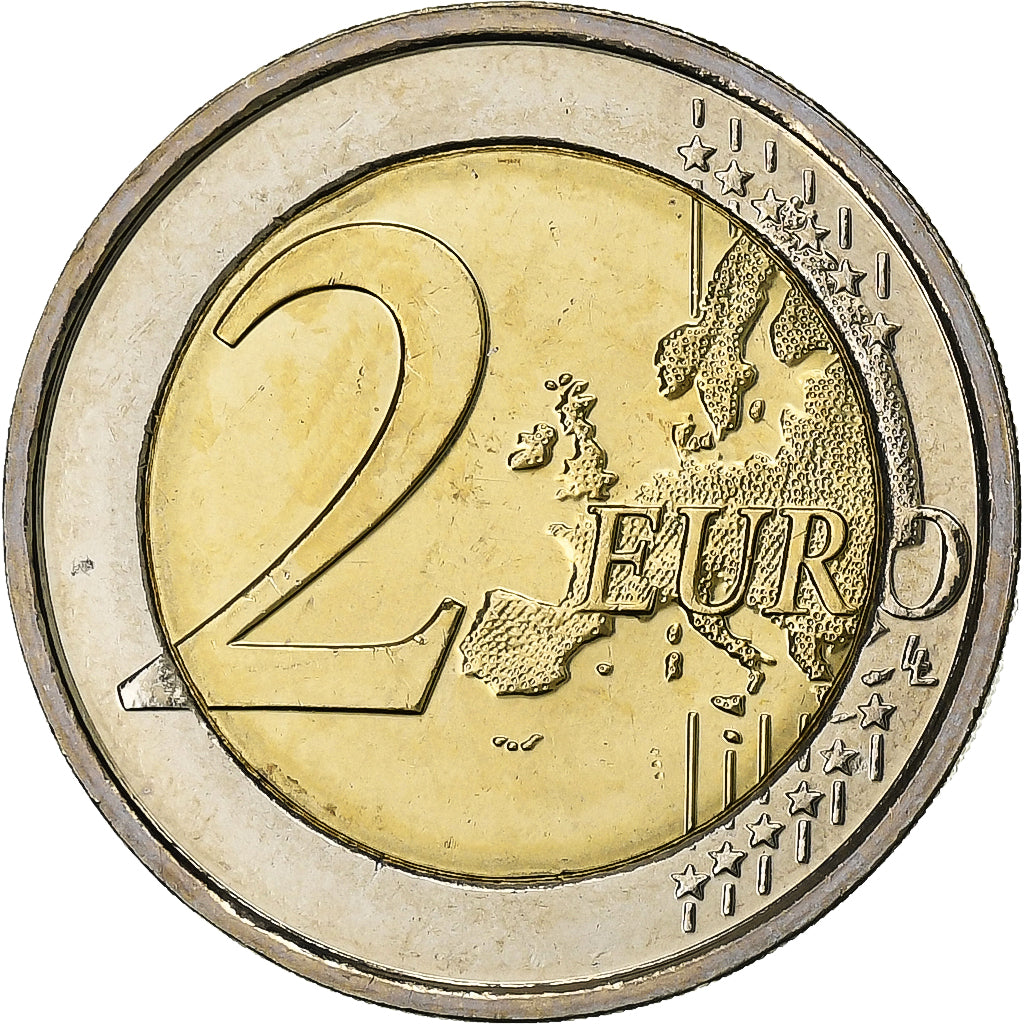 Belgium, 2 Euro, €uro 2002-2012, 2012, MS(64), Bi-Metallic
