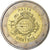 Malta, 2 Euro, 10 Jahre Euro, 2012, UNZ+, Bi-Metallic, KM:139