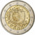 Luxembourg, 2 Euro, Drapeau européen, 2015, MS(63), Bi-Metallic