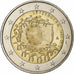 Lussemburgo, 2 Euro, Drapeau européen, 2015, SPL, Bi-metallico