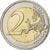 Luxemburg, 2 Euro, Drapeau européen, 2015, UNZ, Bi-Metallic