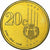 Monaco, 20 Euro Cent, unofficial private coin, 2006, Brass, MS(64)
